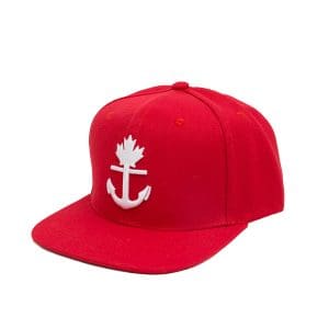 Classic Red Anchor Snapback