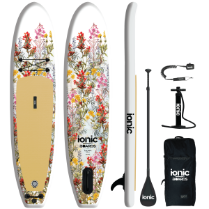 Ionic All Water - Flower Power - 10'6 Inflatable Paddle Board Package
