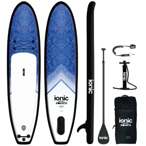 Ionic All Water - Mosaic Blue - 10'6 Inflatable Paddle Board Package