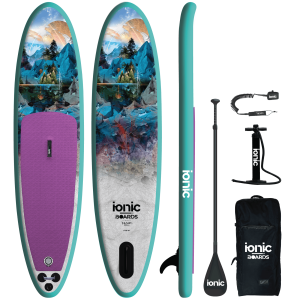 Ionic All Water - Teal Mountain - 11'0 Inflatable Paddle Board Package